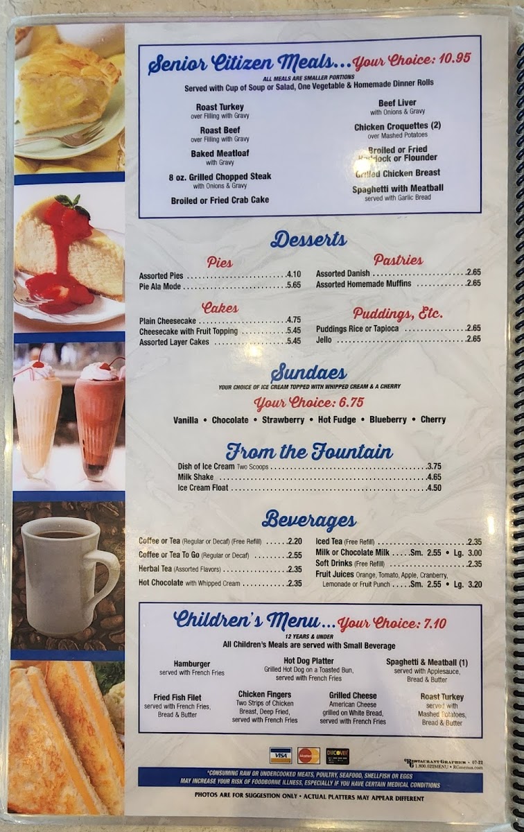 Silver Spring Diner Menu - Image 5